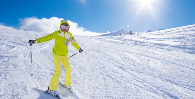 Prep For Ski Season Woman on Skis